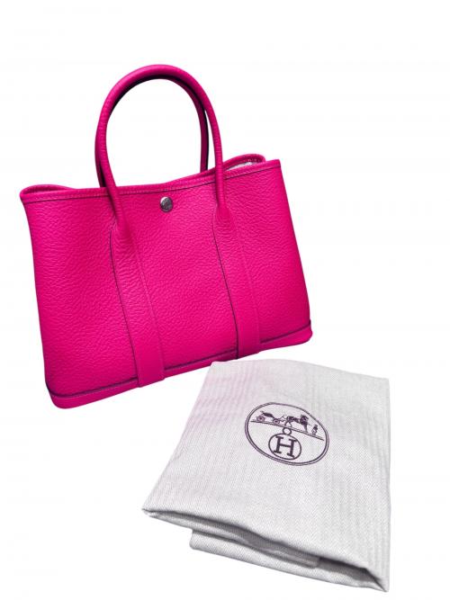 HERMES（エルメス）HERMES (エルメス) Garden Party TPM/ガーデンパーティ TPM/ネゴンダ/Y刻印2020年 ショッキングピンク サイズ:TPMの古着・服飾アイテム