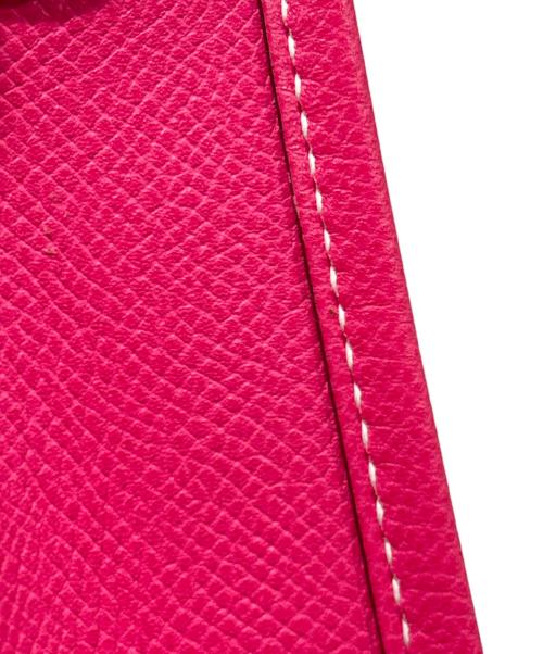 HERMES（エルメス）HERMES (エルメス) エブリン Ⅲ PM/Evelyne III PM/ヴォーエプソン/シルバー金具/□O刻印：2011年製 ショッキングピンク サイズ:PMの古着・服飾アイテム