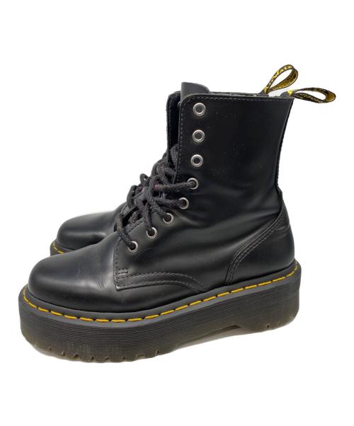 Dr.Martens（ドクターマーチン）Dr.Martens (ドクターマーチン) JADON 8ホールブーツ ブラック サイズ:24の古着・服飾アイテム