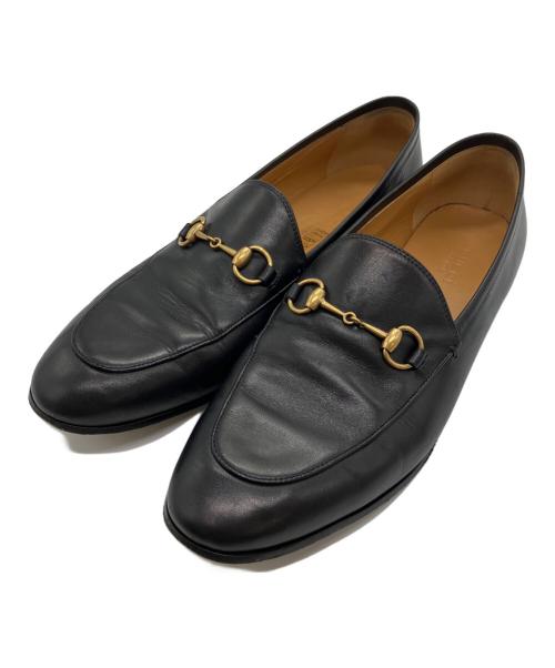 GUCCI（グッチ）GUCCI (グッチ) ホースビットローファー ブラック サイズ:39 1/2の古着・服飾アイテム