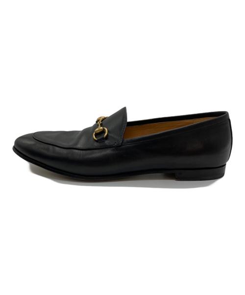 GUCCI（グッチ）GUCCI (グッチ) ホースビットローファー ブラック サイズ:39 1/2の古着・服飾アイテム