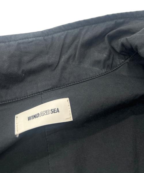 WIND AND SEA（ウィンダンシー）WIND AND SEA (ウィンダンシー) モッズコート ブラック サイズ:Lの古着・服飾アイテム