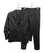 1piu1uguale3ウノピュウノウグァーレトレ）の古着「COMFY JKT / COMFY SLACKS STRETCH RAMIE TROPICAL」｜ブラック
