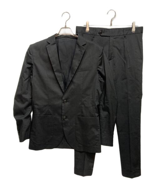1piu1uguale3（ウノピュウノウグァーレトレ）1piu1uguale3 (ウノピュウノウグァーレトレ) COMFY JKT / COMFY SLACKS STRETCH RAMIE TROPICAL ブラック サイズ:Vの古着・服飾アイテム