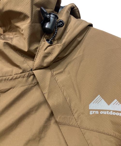 grn outdoor（ジーアールエヌ アウトドア）grn outdoor (ジーアールエヌ アウトドア) MK5アノラックジャケット ブラウン サイズ:SIZE XL 未使用品の古着・服飾アイテム