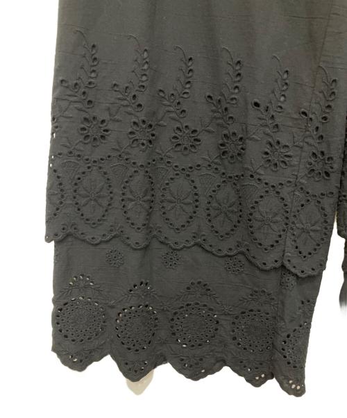 SINME（シンメ）SINME (シンメ) コットンレースパンツ ブラック サイズ:Mの古着・服飾アイテム