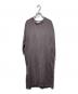 evam eva（エヴァムエヴァ）の古着「linen one-piece/リネンロングワンピース」｜グレー