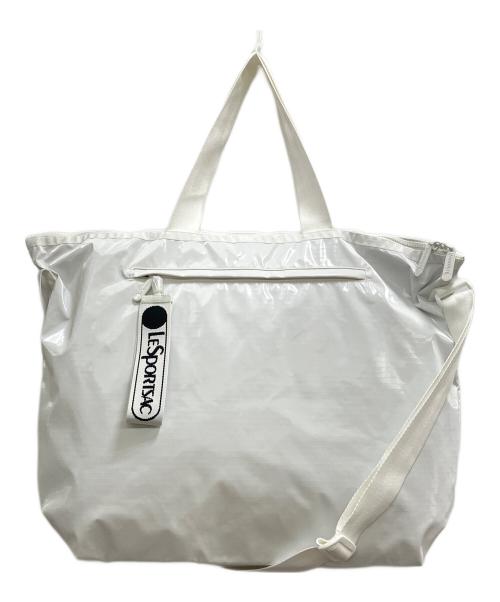 LeSportsac（レスポートサック）LeSportsac (レスポートサック) ひとりっぷ (ヒトリップ) EASY EDITOR'S TOTE2 ホワイトの古着・服飾アイテム