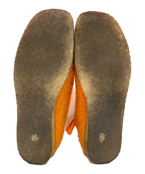 CLARKS ORIGINALS（クラークス オリジナルズ）CLARKS ORIGINALS (クラークス オリジナルズ) Aime Leon Dore (エメレオンドレ) ワラビーブーツ オレンジ サイズ:26の古着・服飾アイテム
