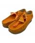 CLARKS ORIGINALS（クラークス オリジナルズ）の古着「ワラビーブーツ」｜オレンジ