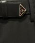 中古・古着 PRADA (プラダ) プレート付きベルトショートパンツ ブラック サイズ:38：80000円