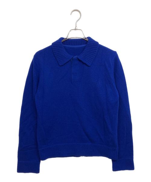 sacai（サカイ）sacai (サカイ) Wool Knit Pullover ブルー サイズ:3の古着・服飾アイテム