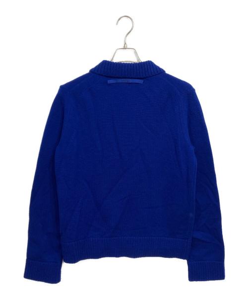 sacai（サカイ）sacai (サカイ) Wool Knit Pullover ブルー サイズ:3の古着・服飾アイテム