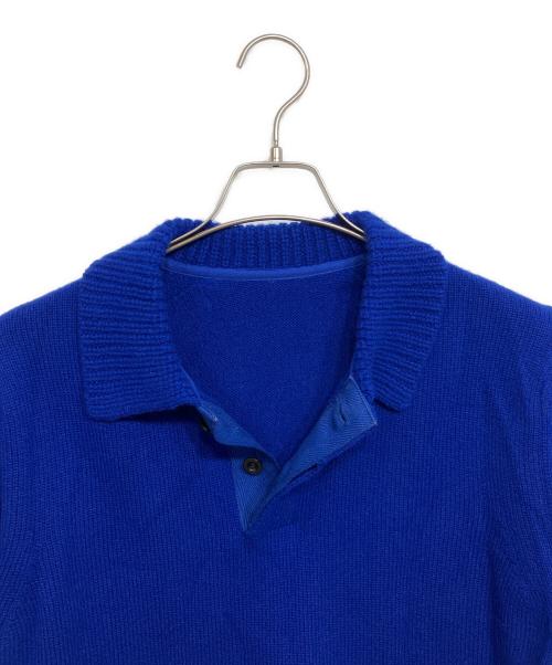 sacai（サカイ）sacai (サカイ) Wool Knit Pullover ブルー サイズ:3の古着・服飾アイテム