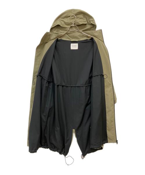 upper hights（アッパーハイツ）upper hights (アッパーハイツ) THE BEGINNERS ナイロンコート カーキ サイズ:SIZE 2の古着・服飾アイテム