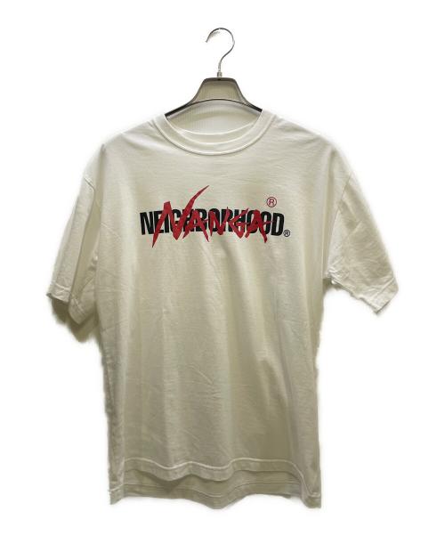 NEIGHBORHOOD（ネイバーフッド）NEIGHBORHOOD (ネイバーフッド) NANGA (ナンガ) プリントTシャツ ホワイト サイズ:Mの古着・服飾アイテム