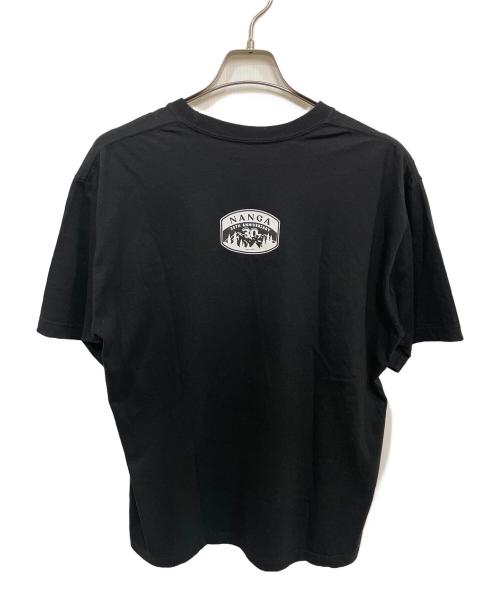 NEIGHBORHOOD（ネイバーフッド）NEIGHBORHOOD (ネイバーフッド) NANGA (ナンガ) プリントTシャツ ブラック サイズ:Mの古着・服飾アイテム