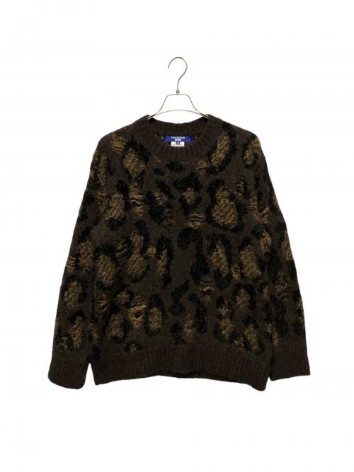 JUNYA WATANABE MAN（ジュンヤワタナベマン）JUNYA WATANABE MAN (ジュンヤワタナベマン) Wool Interlock Knit Sweater ブラウン サイズ:Sの古着・服飾アイテム