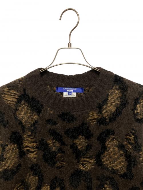 JUNYA WATANABE MAN（ジュンヤワタナベマン）JUNYA WATANABE MAN (ジュンヤワタナベマン) Wool Interlock Knit Sweater ブラウン サイズ:Sの古着・服飾アイテム