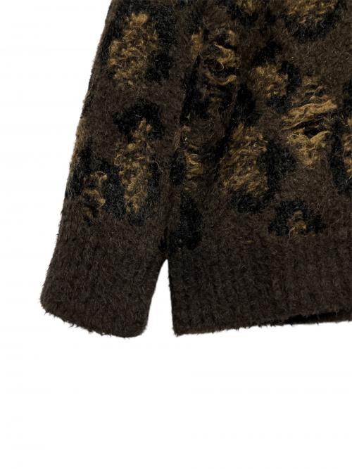 JUNYA WATANABE MAN（ジュンヤワタナベマン）JUNYA WATANABE MAN (ジュンヤワタナベマン) Wool Interlock Knit Sweater ブラウン サイズ:Sの古着・服飾アイテム