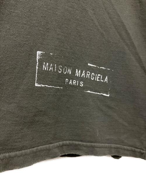 Maison Margiela（メゾンマルジェラ）Maison Margiela (メゾンマルジェラ) ダメージ加工カットソー ブラック サイズ:Mの古着・服飾アイテム