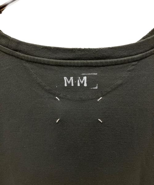 Maison Margiela（メゾンマルジェラ）Maison Margiela (メゾンマルジェラ) ダメージ加工カットソー ブラック サイズ:Mの古着・服飾アイテム
