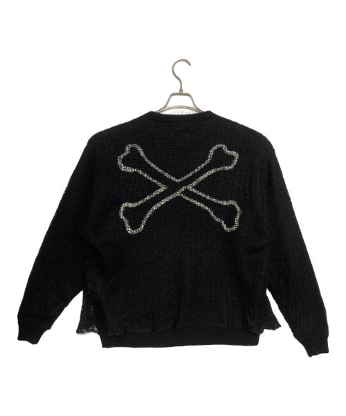 WTAPS（ダブルタップス）WTAPS (ダブルタップス) OBSVR SWEATER ブラック サイズ:1の古着・服飾アイテム