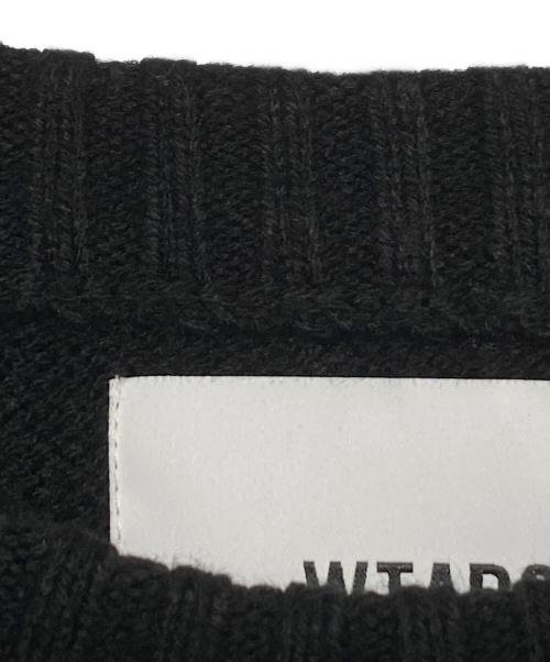 WTAPS（ダブルタップス）WTAPS (ダブルタップス) OBSVR SWEATER ブラック サイズ:1の古着・服飾アイテム