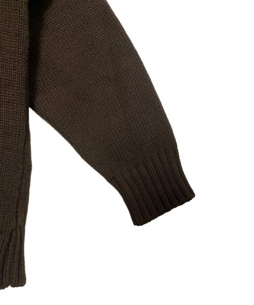 WTAPS（ダブルタップス）WTAPS (ダブルタップス) Sweaterジップカーディガン ブラウン サイズ:1の古着・服飾アイテム