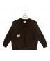 WTAPS（ダブルタップス）の古着「Sweaterジップカーディガン」｜ブラウン