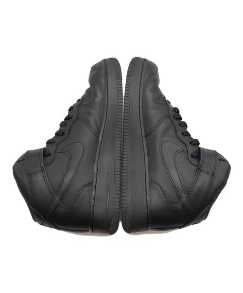 NIKE（ナイキ）NIKE (ナイキ) Supreme (シュプリーム) Air Force 1 Mid/ミッドカットスニーカー ブラック サイズ:27cmの古着・服飾アイテム