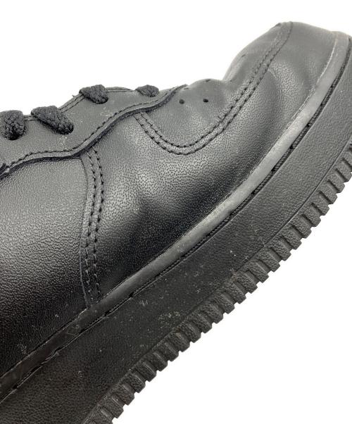 NIKE（ナイキ）NIKE (ナイキ) Supreme (シュプリーム) Air Force 1 Mid/ミッドカットスニーカー ブラック サイズ:27cmの古着・服飾アイテム