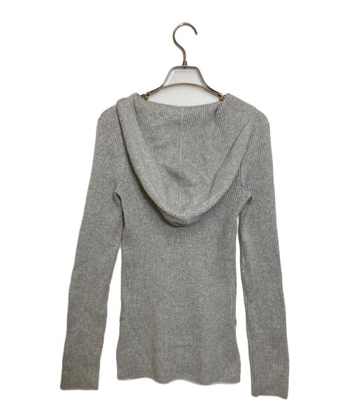 theory（セオリー）theory (セオリー) Light Bilen Rib Hoodie Sweater グレー サイズ:Sの古着・服飾アイテム
