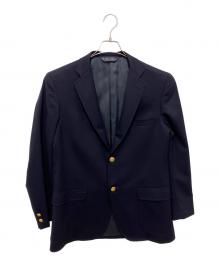 BROOKS BROTHERS（ブルックスブラザーズ）の古着「金釦テーラードジャケット」｜ネイビー