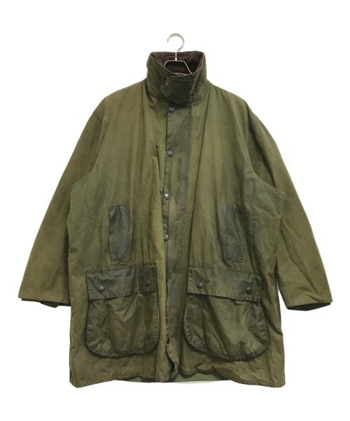 Barbour（バブアー）Barbour (バブアー) BORDER JACKET オリーブ サイズ:C48/C122Mの古着・服飾アイテム