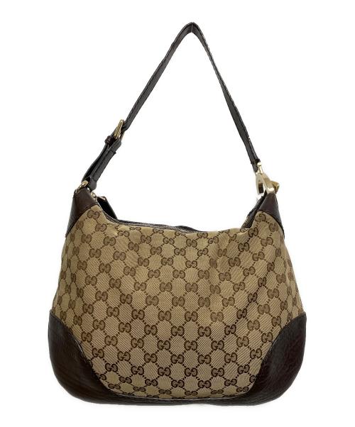 GUCCI（グッチ）GUCCI (グッチ) ワンショルダーバッグ ブラウンの古着・服飾アイテム
