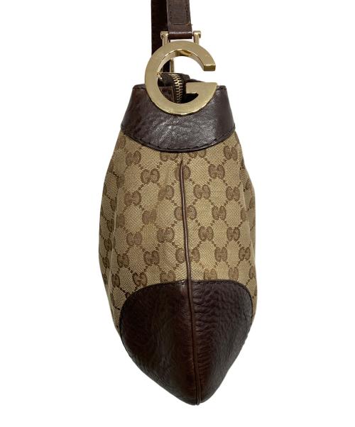GUCCI（グッチ）GUCCI (グッチ) ワンショルダーバッグ ブラウンの古着・服飾アイテム