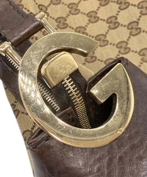 GUCCI（グッチ）GUCCI (グッチ) ワンショルダーバッグ ブラウンの古着・服飾アイテム