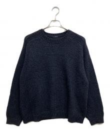 YLEVE（イレーヴ）の古着「アルパカ混ニット」｜ネイビー