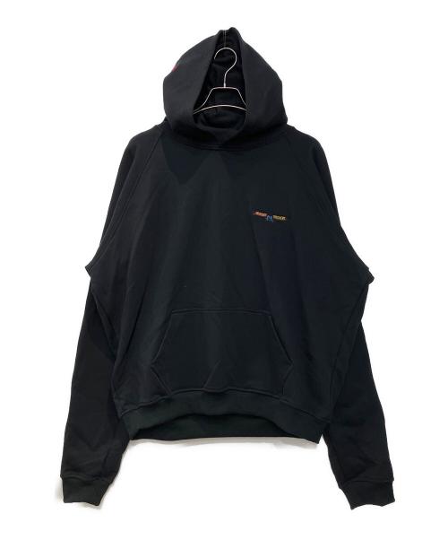 MAYO（メイヨー）MAYO (メイヨー) SKULL SWORD EMBROIDERY HOODIE ブラック サイズ:Lの古着・服飾アイテム