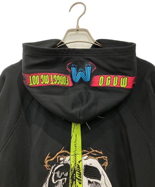 MAYO（メイヨー）MAYO (メイヨー) SKULL SWORD EMBROIDERY HOODIE ブラック サイズ:Lの古着・服飾アイテム