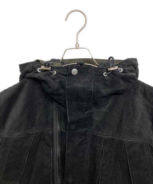 sacai（サカイ）sacai (サカイ) コーデュロイドッキングブルゾン ブラック サイズ:1の古着・服飾アイテム