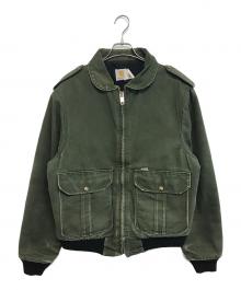 CarHartt（カーハート）の古着「ダックボンバージャケット」｜モスグリーン