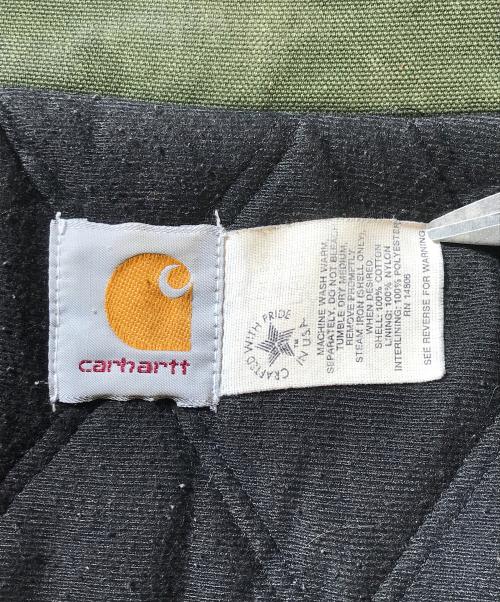 CarHartt（カーハート）CarHartt (カーハート) ダックボンバージャケット モスグリーン サイズ:Lの古着・服飾アイテム
