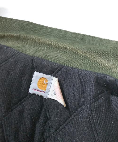 CarHartt（カーハート）CarHartt (カーハート) ダックボンバージャケット モスグリーン サイズ:Lの古着・服飾アイテム