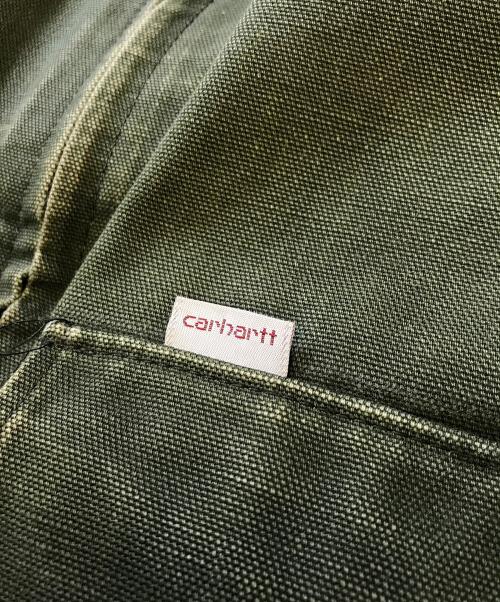 CarHartt（カーハート）CarHartt (カーハート) ダックボンバージャケット モスグリーン サイズ:Lの古着・服飾アイテム