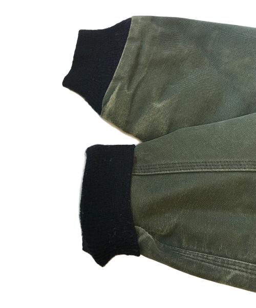 CarHartt（カーハート）CarHartt (カーハート) ダックボンバージャケット モスグリーン サイズ:Lの古着・服飾アイテム