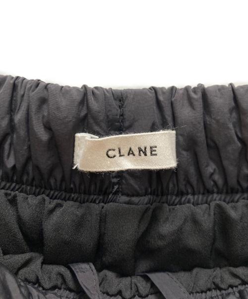CLANE（クラネ）CLANE (クラネ) パデッドフォームパンツ ブラック サイズ:1の古着・服飾アイテム