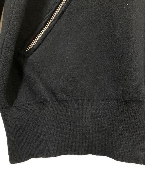 Acne studios（アクネ ストゥディオズ）Acne studios (アクネ ストゥディオズ) Olympia Boiled ニットボンバージャケット ブラック サイズ:XSの古着・服飾アイテム