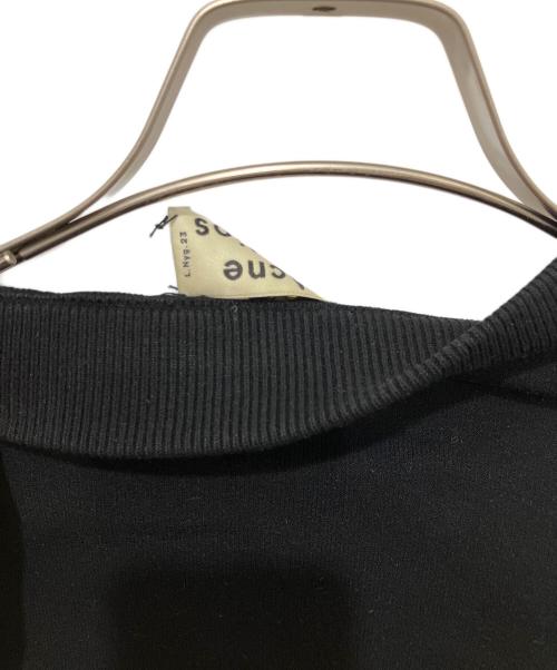 Acne studios（アクネ ストゥディオズ）Acne studios (アクネ ストゥディオズ) Olympia Boiled ニットボンバージャケット ブラック サイズ:XSの古着・服飾アイテム